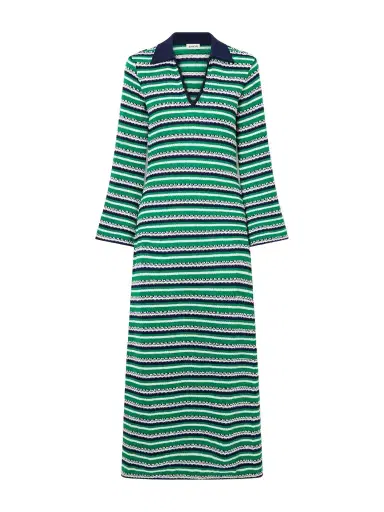 Simkhai Tegan Striped Stretch-cotton Cover-up | Thumbnail 1 Simkhai Tegan Striped Stretch-cotton Cover-up | Thumbnail 1