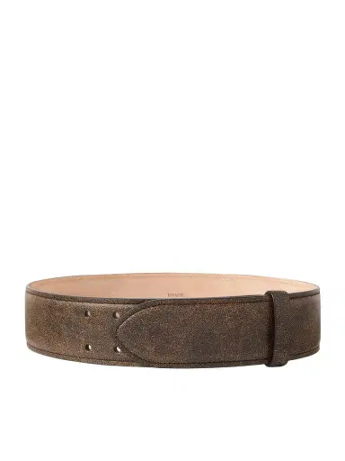 Khaite Theo Textured-leather Belt | Thumbnail 1