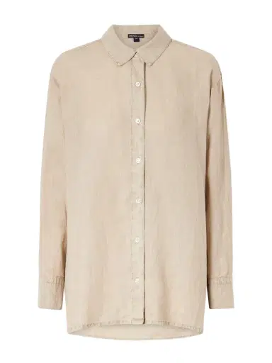 James Perse Linen-canvas Shirt | Thumbnail 1 James Perse Linen-canvas Shirt | Thumbnail 1