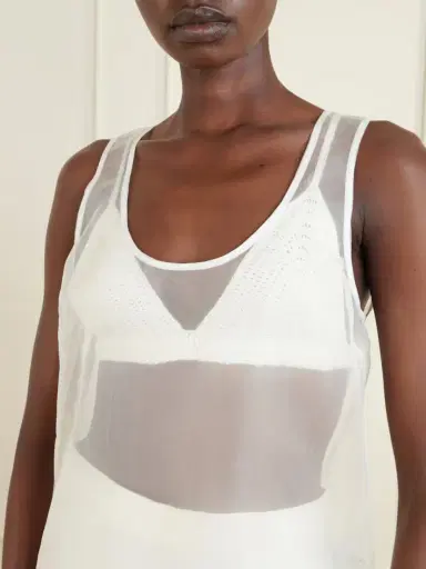 Heirlome Elaine Silk-organza Tank Top | Thumbnail 5