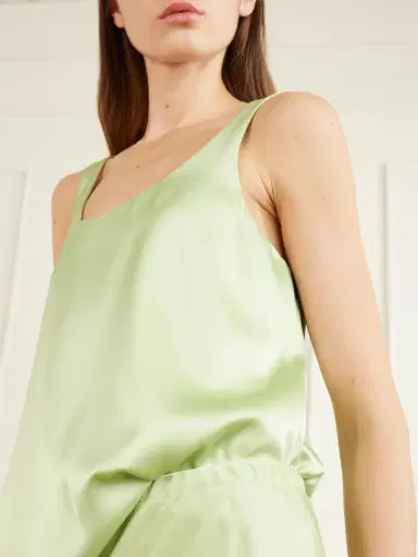 La Ligne Mabel Satin Tank Top | Thumbnail 4 La Ligne Mabel Satin Tank Top | Thumbnail 4