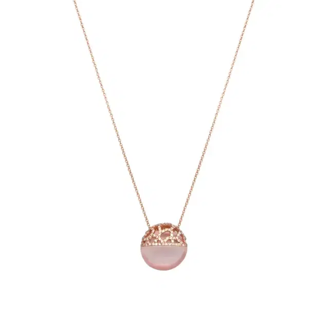 NANIS Nanis 18K Yellow Gold Diamond & Natural Stone Pendant Necklace by The Solist