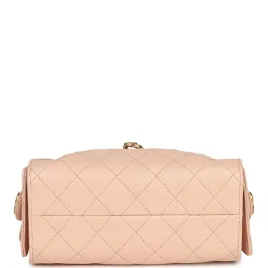 Chanel Chanel Mini 25 Hobo Bag Light Pink Caviar Antique Gold Hardware | Thumbnail 7 Chanel Chanel Mini 25 Hobo Bag Light Pink Caviar Antique Gold Hardware | Thumbnail 7