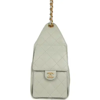 Chanel Chanel Small 25 Hobo Bag Light Green Caviar Antique Gold Hardware | Thumbnail 3 Chanel Chanel Small 25 Hobo Bag Light Green Caviar Antique Gold Hardware | Thumbnail 3