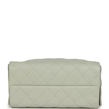 Chanel Chanel Small 25 Hobo Bag Light Green Caviar Antique Gold Hardware | Thumbnail 7 Chanel Chanel Small 25 Hobo Bag Light Green Caviar Antique Gold Hardware | Thumbnail 7