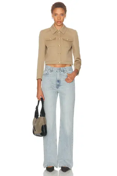 Nili Lotan Edna Cropped Jacket | Thumbnail 4 Nili Lotan Edna Cropped Jacket | Thumbnail 4