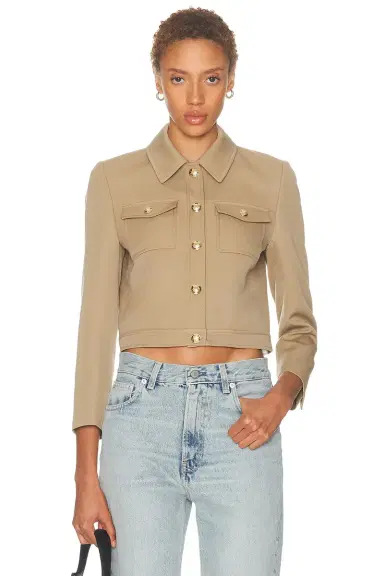 Nili Lotan Edna Cropped Jacket | Thumbnail 1 Nili Lotan Edna Cropped Jacket | Thumbnail 1