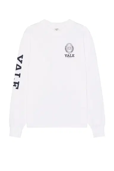 Sporty & Rich Yale Crest Long Sleeve T-Shirt | Thumbnail 5 Sporty & Rich Yale Crest Long Sleeve T-Shirt | Thumbnail 5