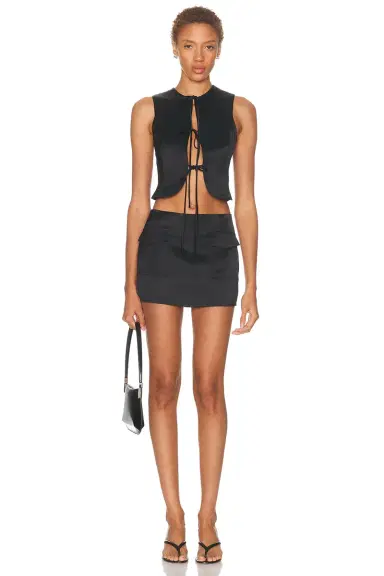 ALFIE Mini Valletta Skirt | Thumbnail 5