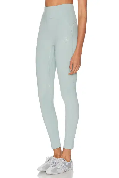 adidas by Stella McCartney Studio Ruched Leggings | Thumbnail 3 adidas by Stella McCartney Studio Ruched Leggings | Thumbnail 3