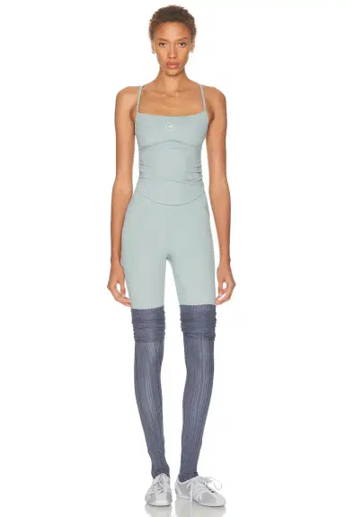 adidas by Stella McCartney Studio Ruched Leggings | Thumbnail 5 adidas by Stella McCartney Studio Ruched Leggings | Thumbnail 5