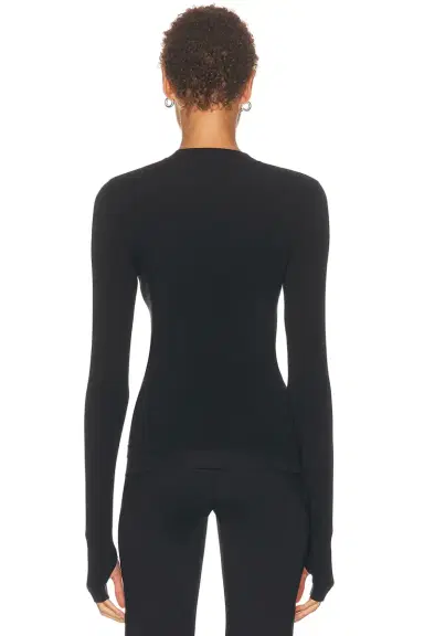 Balenciaga Ski Fitted Crewneck Top | Thumbnail 3