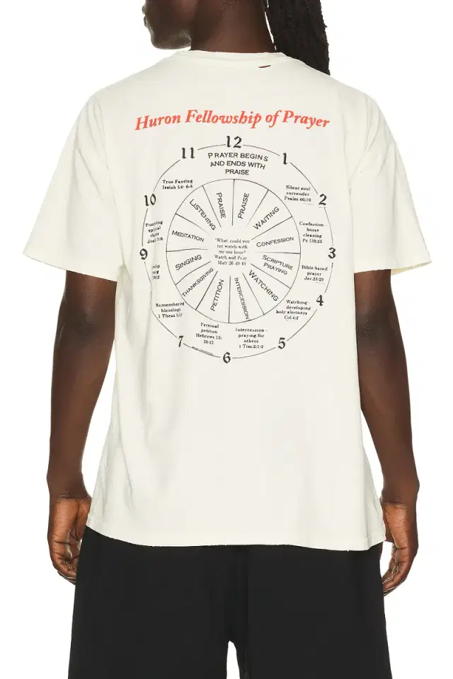 Willy Chavarria Keep Praying Bitches Easy Tee