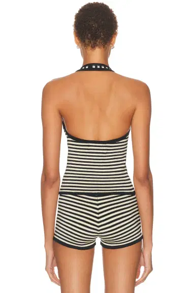 Calle Del Mar Pop Stripe Halter Top | Thumbnail 3