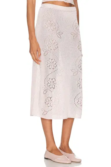 Calle Del Mar Vine Floral Skirt | Thumbnail 2 Calle Del Mar Vine Floral Skirt | Thumbnail 2