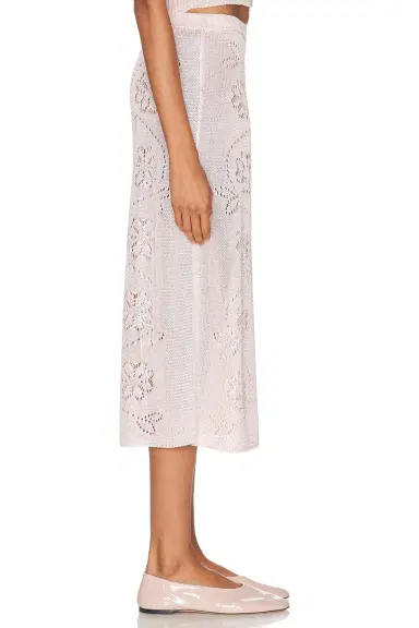 Calle Del Mar Vine Floral Skirt | Thumbnail 3 Calle Del Mar Vine Floral Skirt | Thumbnail 3
