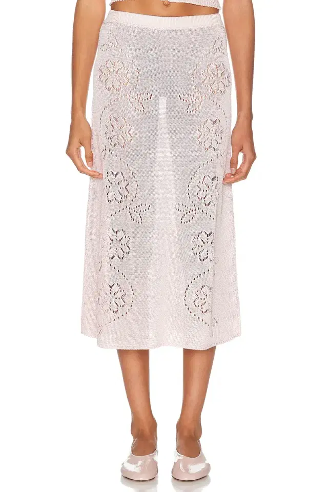 Calle Del Mar Vine Floral Skirt