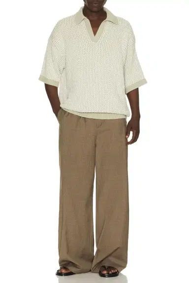 Helmut Lang Bicolor Polo | Thumbnail 3