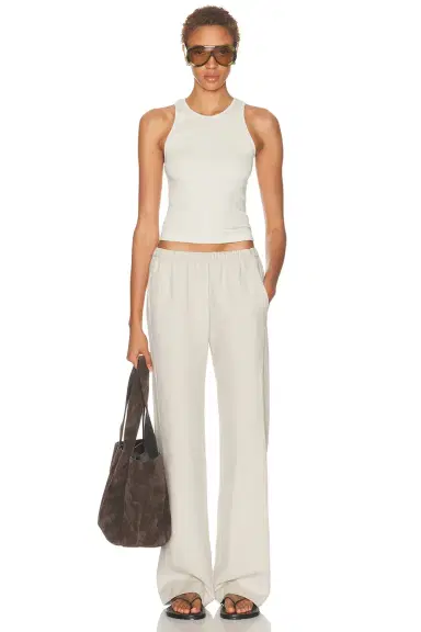 ENZA COSTA Cotton Rib Boy Tank Top | Thumbnail 4 ENZA COSTA Cotton Rib Boy Tank Top | Thumbnail 4