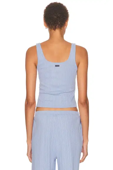 Lunya Pointelle Scoop Neck Tank Top | Thumbnail 3