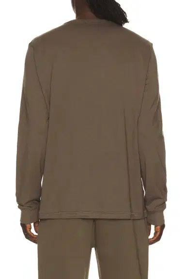 Skims Cotton Long Sleeve T-Shirt | Thumbnail 4