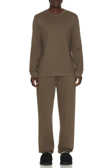 Skims Cotton Long Sleeve T-Shirt | Thumbnail 5