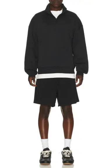 Skims Fleece Lounge Quarter Zip | Thumbnail 5
