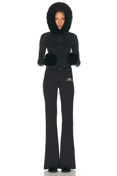Balenciaga Furry Zip Up Jacket | Thumbnail 4 Balenciaga Furry Zip Up Jacket | Thumbnail 4