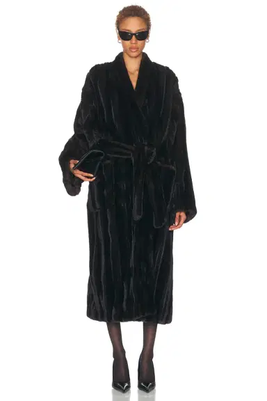 Balenciaga Bathrobe Coat | Thumbnail 1 Balenciaga Bathrobe Coat | Thumbnail 1