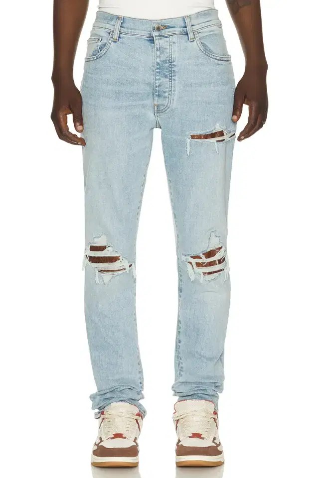 Amiri Croc Leather MX1 Jean