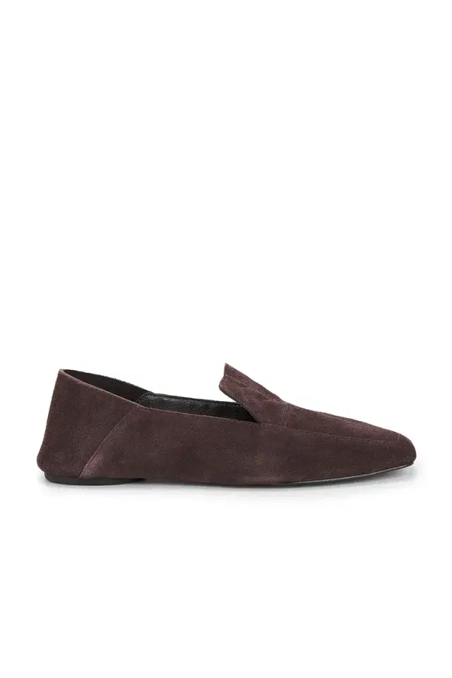 St. Agni Suede Minimal Flat Loafer