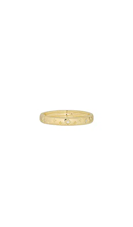 STONE AND STRAND Northern Star Diamond Ring