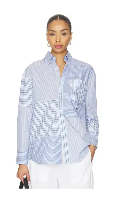Hommegirls Patchwork Shirt | Thumbnail 1