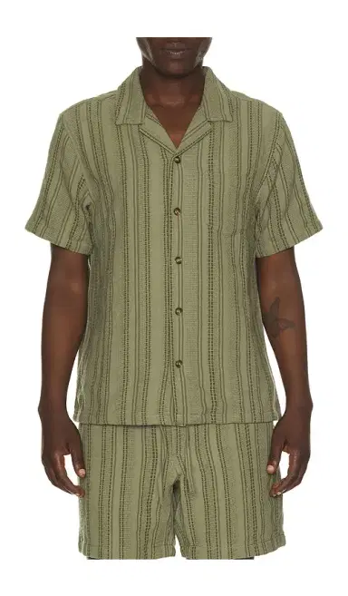 Marine Layer Dobby Resort Shirt | Thumbnail 1