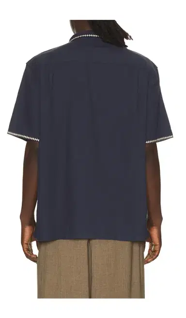 Marine Layer Embroidered Resort Shirt | Thumbnail 2 Marine Layer Embroidered Resort Shirt | Thumbnail 2