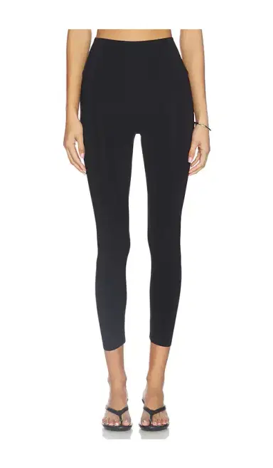Norma Kamali x Lifestyle Cropped Legging | Thumbnail 1 Norma Kamali x Lifestyle Cropped Legging | Thumbnail 1