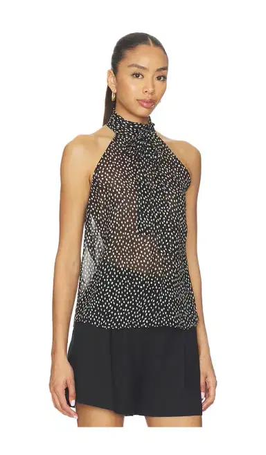 Nili Lotan Alla Halterneck Top | Thumbnail 2 Nili Lotan Alla Halterneck Top | Thumbnail 2