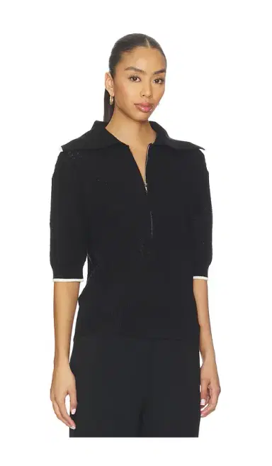 Varley Arney Half Zip Knit Polo Top | Thumbnail 2 Varley Arney Half Zip Knit Polo Top | Thumbnail 2