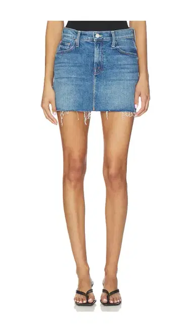 MOTHER The Ditcher Mini Fray Skirt | Thumbnail 1 MOTHER The Ditcher Mini Fray Skirt | Thumbnail 1