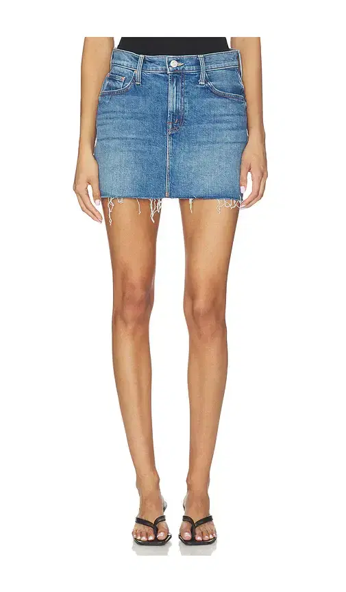 The Ditcher Mini Fray Skirt