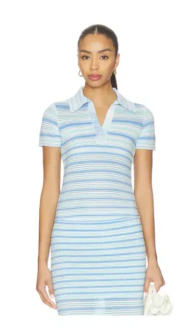 Simkhai Paxton Knit Polo | Thumbnail 1