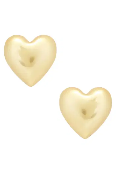 Roxanne Assoulin The Puffy Heart Stud Earrings | Thumbnail 3