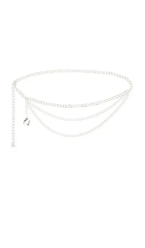 Ettika Modern Edge Layered Waist Chain