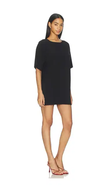 Norma Kamali x Lifestyle Short Sleeve Boxy Mini Dress | Thumbnail 2 Norma Kamali x Lifestyle Short Sleeve Boxy Mini Dress | Thumbnail 2