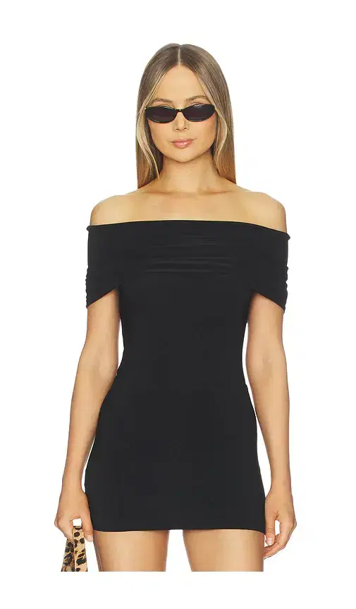 Norma Kamali Sleeveless Cowl Neck Hooded Bodysuit