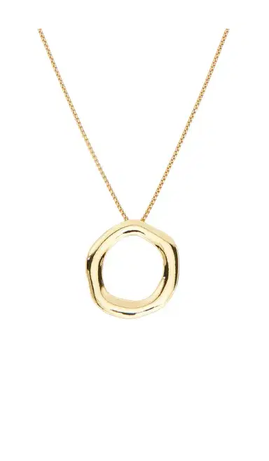 Ettika Open Circle Adjustable Chain Necklace | Thumbnail 2 Ettika Open Circle Adjustable Chain Necklace | Thumbnail 2