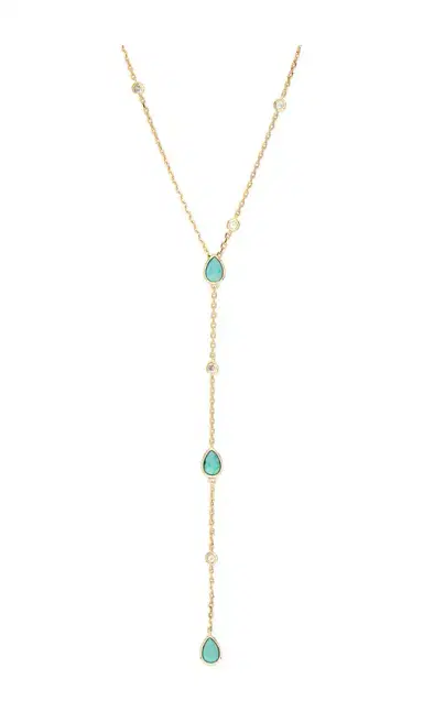 Ettika Dewdrop Lariat Necklace | Thumbnail 2 Ettika Dewdrop Lariat Necklace | Thumbnail 2