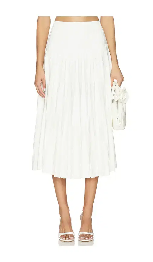 SIMKHAI Margoux Knit Midi Skirt