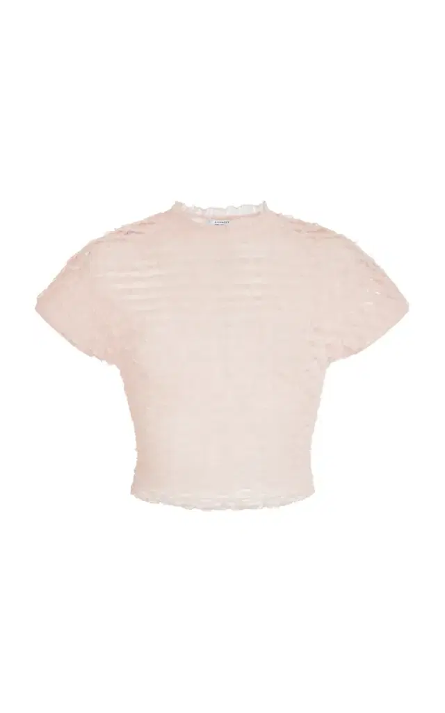 Frills Knit Crop top