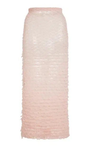 Givenchy Frills Knit Midi Skirt | Thumbnail 1 Givenchy Frills Knit Midi Skirt | Thumbnail 1
